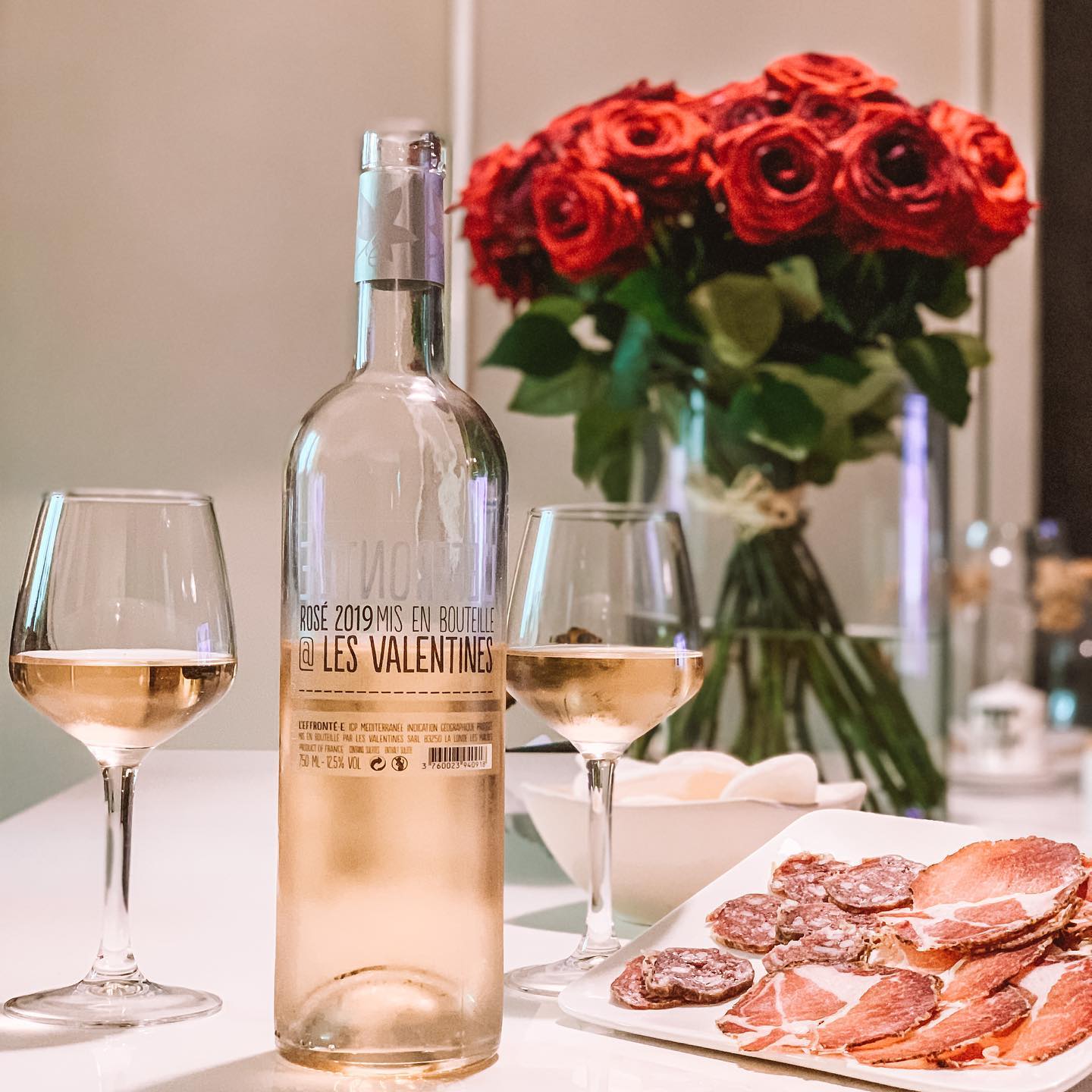 Rượu vang Chateau Les Valentines L'Effronte.e Rose IGP Mediterranee